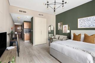 Silkhaus Great View Studio with Balcony in Burj Daman - Dubái - 7