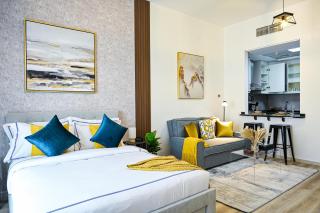 Modern Studio in Discovery Gardens, Close to Metro - 3