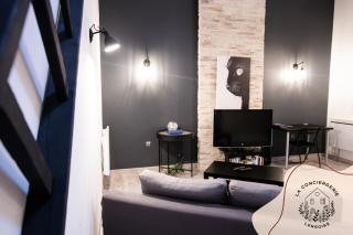 Le Grenier, appartement de charme, centre de Lens - 8