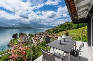 Juwel mit Traumsicht auf See und Berge! - Gunten - 1