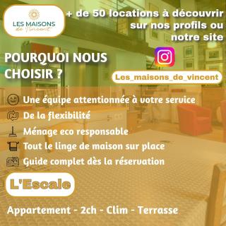 L'Escale - Clim, Terrasse - Arles - 9