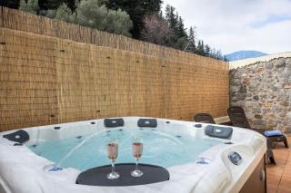 Jacuzzi Villa Nena - Chania Traditional Cottage - Thérison - 9