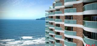 APTO Novo e Top com Vista pro Mar em Condomínio Completo em Frente à Praia! - Santos - 9