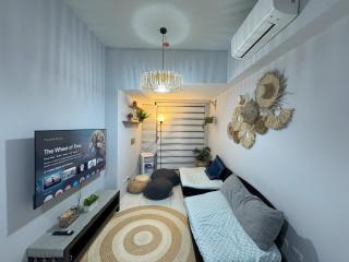 Cozy 3 Bedroom in Uptown Parksuites - Near Mall, Restaurants and Supermarket - Manila - 0