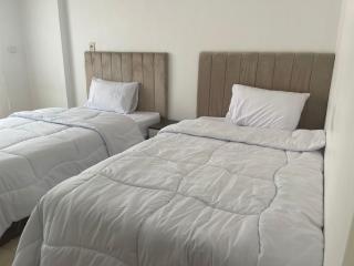 Luxury 2 bedrooms and 1 pathroom wide garden view - Madinaty - 4