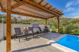 Studio apartman u kući s bazenom - Baška - 9