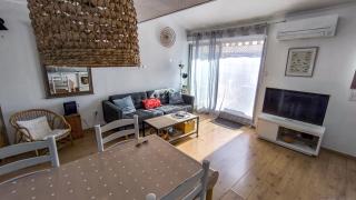 Appart calme avec vue dégagée, terrasse, clim, parking ! - Sète - 8