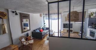 Appart calme avec vue dégagée, terrasse, clim, parking ! - Sète - 9