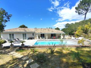 Villa spacieuse avec piscine chauffée, jardin et terrasse à Petit-Piquey - FR-1-736-9 - Lège-Cap-Ferret - 0