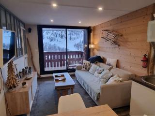 Appartement rénové au calme avec balcon, 1 chambre, coin nuit et parking - Proche Isola 2000 - FR-1-292-137 - Isola 2000 - 9