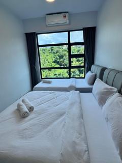Jesselton Quay- 2Bedrooms modern concept-free wifi & netflix - 7