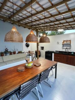 Casa Ecológica 7 - Condomínio localizado a 2km das Praias, com 3 quartos equipados com ar-condicionado, Piscina e Área Gourmet - Porto Seguro - 4