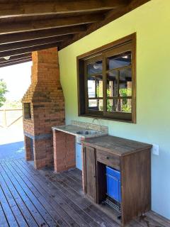 Casa Hortelã no Rosa com Churrasqueira - Imbituba - 9