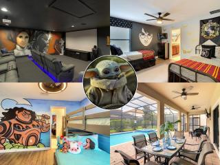 6 Bed- 6 Bath, Themed Rooms, Pool, Near Disney, Game Room, Theatre Room - Davenport - 0