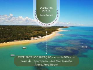 CASA a 500m da PRAIA com 02 Quartos, SUÍTE, Wi-Fi 120Mbps, AR CONDICIONADO, Cozinha Completa, Maquina de Lavar e ESTACIONAMENTO - Porto Seguro - 3
