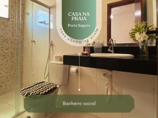 CASA a 500m da PRAIA com 02 Quartos, SUÍTE, Wi-Fi 120Mbps, AR CONDICIONADO, Cozinha Completa, Maquina de Lavar e ESTACIONAMENTO - Porto Seguro - 7