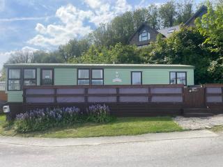 CaravanSleeps6-Parking-Pool-Mountain-PetsOk - Aberystwyth - 8