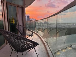 Urban cozy -sea view with pool and gym access - Abu Dhabi - 0