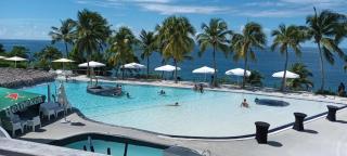 "Studio Bellevue" Terrasse et Deck vue mer-Accès piscine - 0