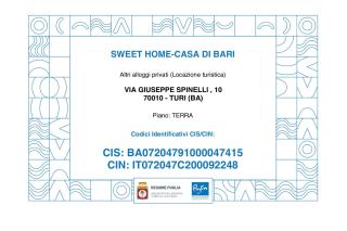 Sweet home-Casa Di Bari - Turi - 4