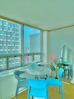 NEW 3-minute walk from Hongdae Entrance station Beautiful sunset city view - Seul - 7