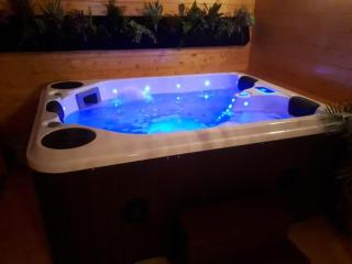 Chalet flottant sur lac et spa - Mios - 6