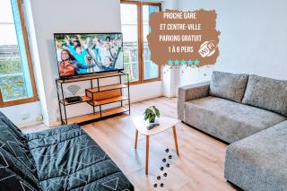 Le Nanty - Appartement Duplex Cosy et Central- Accès Gare et Centre Ville - Poitiers - 9