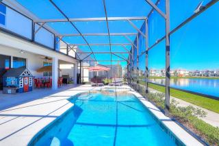 Showstopper 15BR Lakeside VillaTheater Spa - Kissimmee - 7