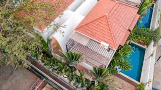 ELIVAAS Bogenvilla Luxe 3 BHK Villa Near Ozran Beach - 7