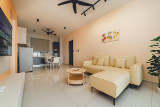 Danga Bay Pastel Hideout 3BR 7pax Balcony View by Our Stay - Johor Bahru - 9