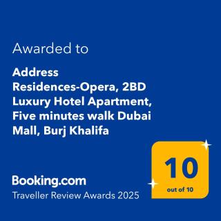Luxurious Apartment in The ADDRESS Residences Opera Burj Khalifa minutes away from Dubai Mall - Dubai - 4