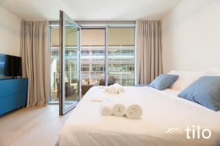 Waterfront Luxury Studio, FREE Parking, AC, NETFLIX & WIFI By Tilo Lux - Genova - 5