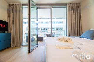Waterfront Luxury Studio, FREE Parking, AC, NETFLIX & WIFI By Tilo Lux - Genova - 3