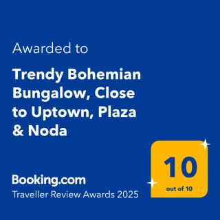 Trendy Bohemian Bungalow, Close to Uptown, Plaza & Noda - 1