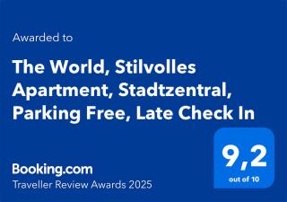 The World, Stilvolles Apartment, Stadtzentral, Parking Free, Late Check In - Magdeburg - 7