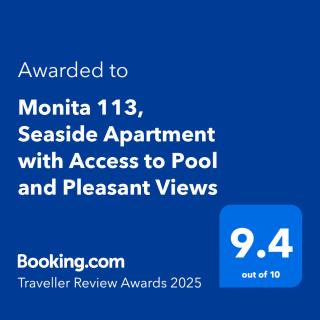 Monita 113, Seaside Apartment with Access to Pool and Pleasant Views - 8