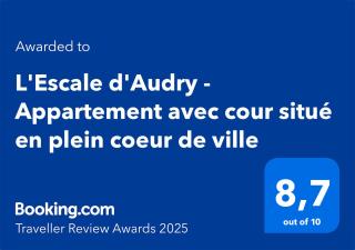 L'Escale d'Audry - Appartement sur cour situé en plein coeur de ville - 9