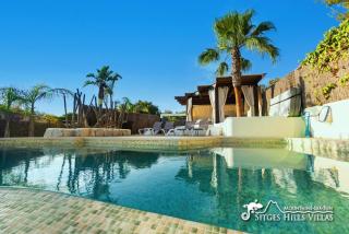 Stunning Villa Ibizenca with private pool in Sitges - Sitges - 9