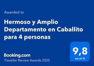 Hermoso y Amplio Departamento en Caballito para 4 personas - Buenos Aires - 9