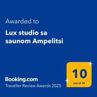Lux studio sa saunom Ampelitsi - Ledine - 9