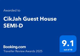 CikJah Guest House SEMI-D - Kuantan - 4