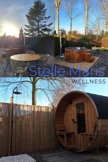 Stelle Maris Wellness, carefree enjoyment! Private Sauna & Hottub in Zeeland, Airco, Free Wifi and more! - 8