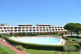 AS21549 - Studio lumineux vue mer avec piscine et parking commun - Le Grau-du-Roi - 6