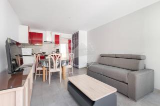 AS21512 - Studio Cabine vue mer latérale avec parking privé à 20m de la plage - 8