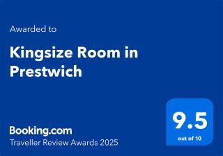 Kingsize Room in Prestwich - Manchester - 8