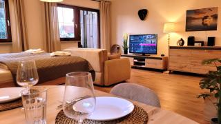MADISON Homes Apartment 50 qm in Prien mit Balkon, Bergblick, Parkplatz, zentral gelegen - Prien am Chiemsee - 1