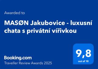 MASØN Jakubovice - luxusní chata s privátní vířivkou - 9