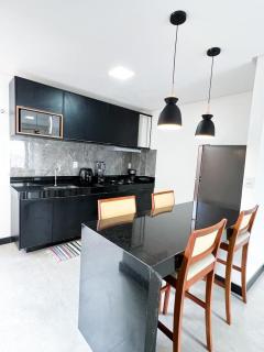 A6 2 quartos sala coz deck frent piscina · Alicena Muta Cond - apto A6 - 2