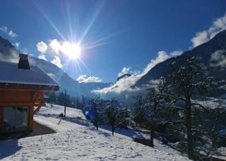Chalet savoyard écoresponsable, quasiment neuf 8 pers -  - 7