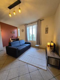 Appartement 55 m2 avec terrasse, clim, WIFI, Netflix, bureau - Avignon - 0